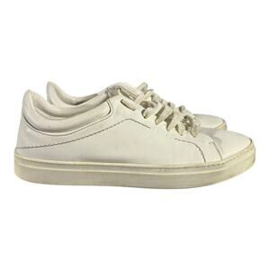 Yatay Womens Vegan Leather Shoes Sneakers Size 38 8 Black Hemp Laces Recycled